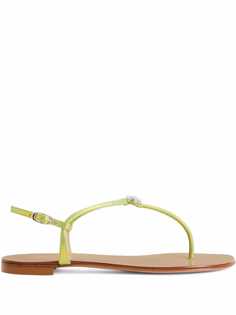 Giuseppe Zanotti шлепанцы Hollie Crystal