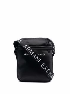 Armani Exchange сумка-мессенджер с логотипом