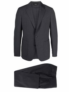 Z Zegna костюм-двойка с однобортным пиджаком