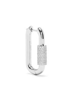 APM Monaco серебряная серьга-цепочка Yatch Club