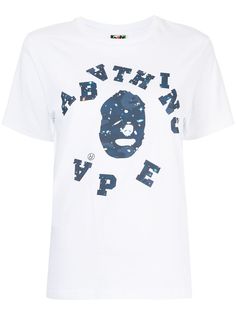 A BATHING APE® футболка с логотипом Bape
