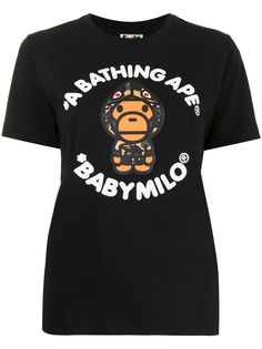 A BATHING APE® футболка с логотипом Bape