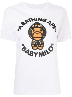 A BATHING APE® футболка с логотипом Bape