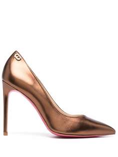 Dee Ocleppo туфли-лодочки с эффектом металлик