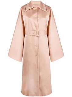Jil Sander тренч с широкими рукавами
