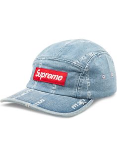 Supreme жаккардовая кепка с логотипом