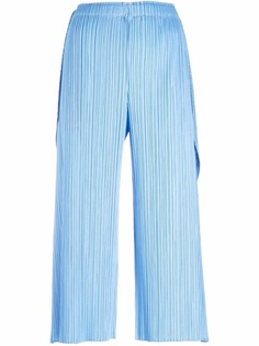 Pleats Please Issey Miyake укороченные плиссированные брюки