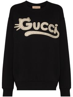 Gucci толстовка с логотипом