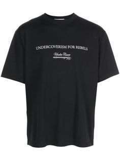 UNDERCOVER футболка с логотипом
