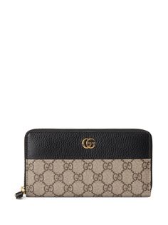 Gucci кошелек GG Marmont с круговой молнией