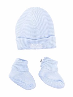 BOSS Kidswear комплект из шапки бини и носков