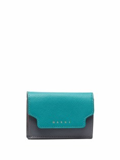 Marni двухцветный кошелек Trunk