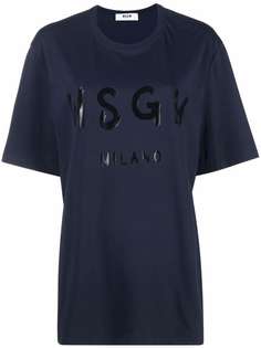 MSGM футболка с логотипом