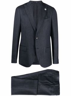 Lardini костюм-двойка с однобортным пиджаком