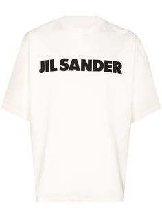 Jil Sander logo-print oversized T-shirt