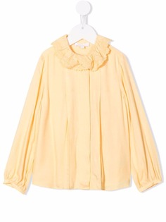 Chloé Kids рубашка с длинными рукавами