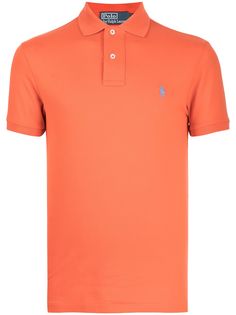 Polo Ralph Lauren рубашка поло с вышивкой