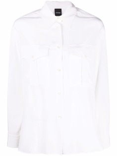 Aspesi шелковая рубашка на пуговицах