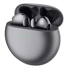 Гарнитура Huawei Freebuds 4 (T0004), Bluetooth, вкладыши, серебристый [55034504]