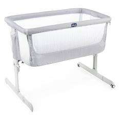 Манеж-кровать Chicco Next2Me Air, до 9кг, от 0 мес до 6 мес, серый [00079620850000]