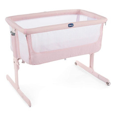 Манеж-кровать Chicco Next2Me Air, до 9кг, от 0 мес до 6 мес, розовый [00079620650000]