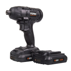 Ударный гайковерт FERM CDM1142P 2Ач, с двумя аккумуляторами