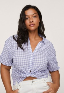 Рубашка Violeta by Mango VICHY
