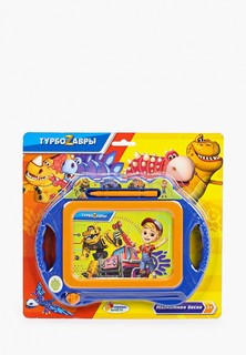 Доска для рисования Играем Вместе магнитная, "Турбозавры"