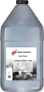 Тонер Static Control KYTK140UNIV-1KG (черный)