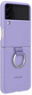 Клип-кейс Samsung Silicone Ring для Galaxy Z Flip 3 (фиолетовый)