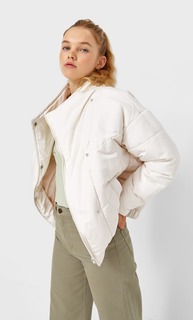 Stradivarius Куртка С Воротником Multicolor M