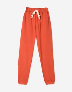 Оранжевые домашние брюки-джоггеры Gloria Jeans