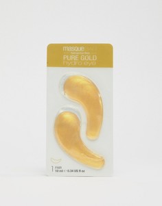 Охлаждающие патчи для глаз MasqueBAR Pure Gold Brightening Hydro Gel-Золотистый