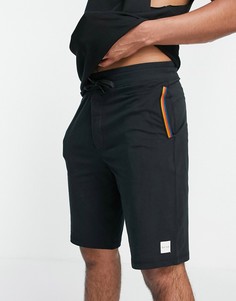 Черные шорты в стиле casual Paul Smith-Черный цвет