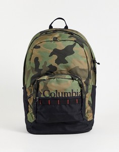 Зеленый камуфляжный рюкзак Columbia Zigzag 30L-Зеленый цвет