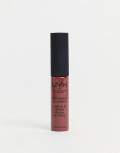 Мягкий матовый крем для губ NYX Professional Makeup (Rome)-Фиолетовый цвет