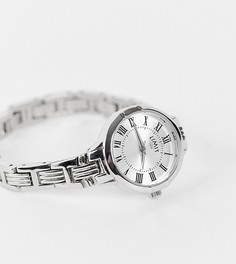 Серебристые женские часы с круглыми звеньями Limit – Эксклюзивно для ASOS-Серебряный