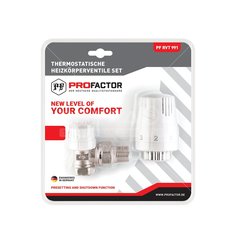 Комплект для радиатора ProFactor PF RVT 991 угловой, 1/2"