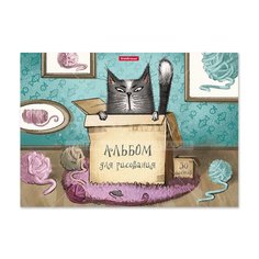 Альбом для рисования ErichKrause Cat & Box 46912, 30 листов