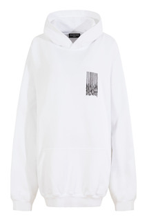 Худи белое Balenciaga