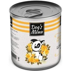 Консервы для собак Dogs Menu шницель 750 гр Без бренда