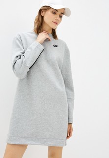 Платье Nike W NSW TCH FLC ESSNTL LS DRSS