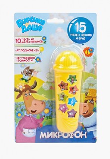 Игрушка интерактивная Умка Umka микрофон "Бурёнка Даша", 15 см