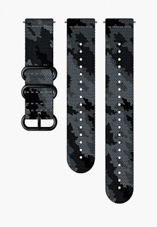 Ремешок для часов Suunto EXP2 24мм, CONCRETE/BLACK M+L