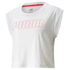 Топ Logo Cap Sleeve Womens Training Tee Puma