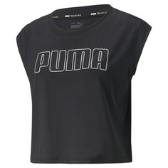 Топ Logo Cap Sleeve Womens Training Tee Puma
