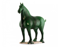 Статуэтка конь gezellig (desondo) зеленый 71x70x29 см.