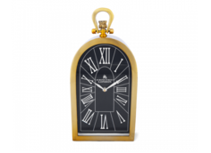 Часы настольные foreran (desondo) золотой 15x32x8 см.