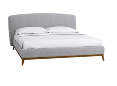 Кровать сканди лайт 1.8 грей (r-home) серый 210x109x230 см.