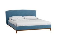 Кровать сканди лайт 1.8 сапфир (r-home) синий 210x109x230 см.